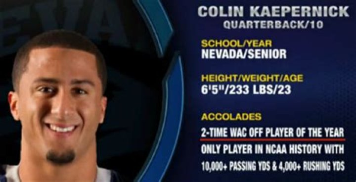 Colin Kaepernick Drafted #36 by San Francisco 49ers in 2011 NFL Draft Colin Kaepernick Drafted #36 by San Francisco 49ers in 2011 NFL Draft