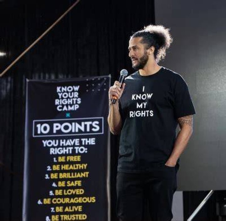 Colin Kaepernick, Know Your Rights Colin Kaepernick, Know Your Rights