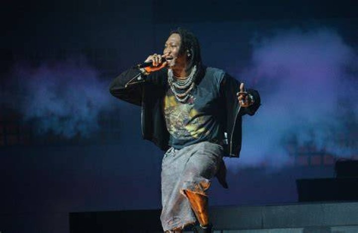 Future Rapper on the stage