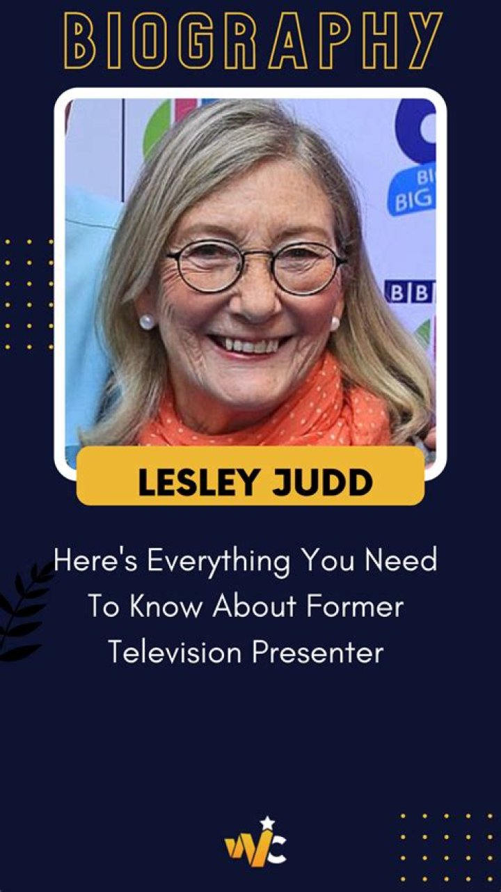 Lesley Judd net Worth Lesley Judd net Worth