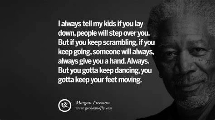 Morgan Freeman Quotes about Opportunity & Being Lucky
