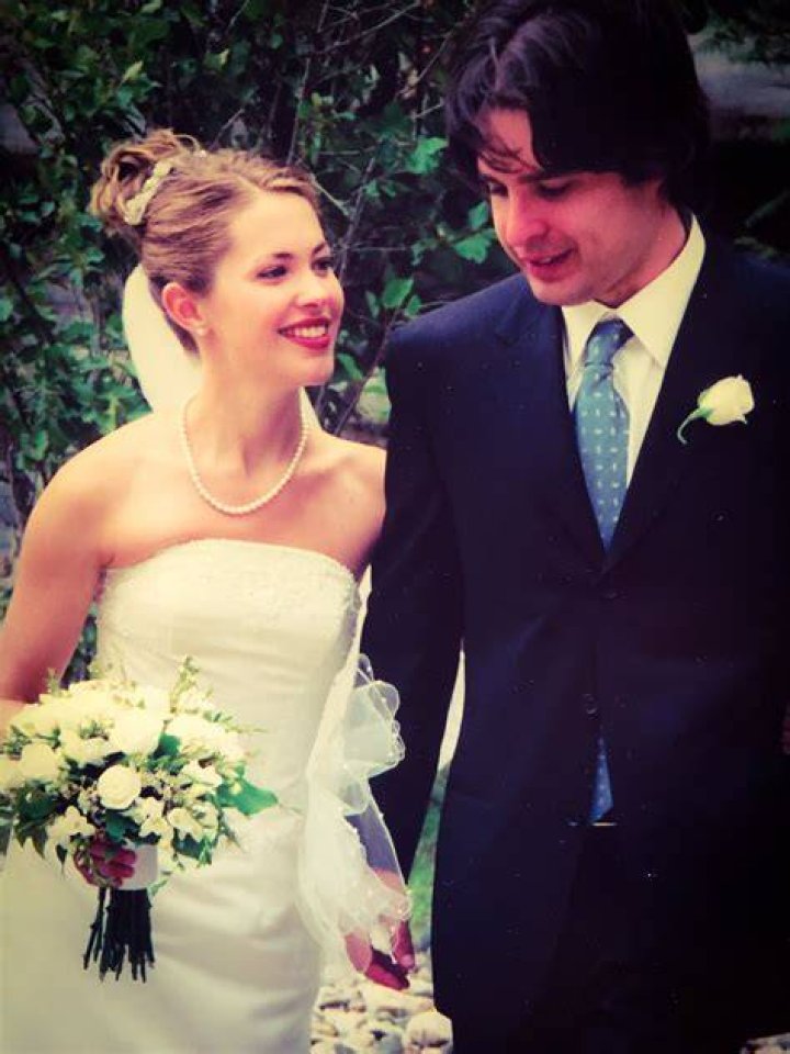 Pascale Hutton with her husband; Danny Dorosh